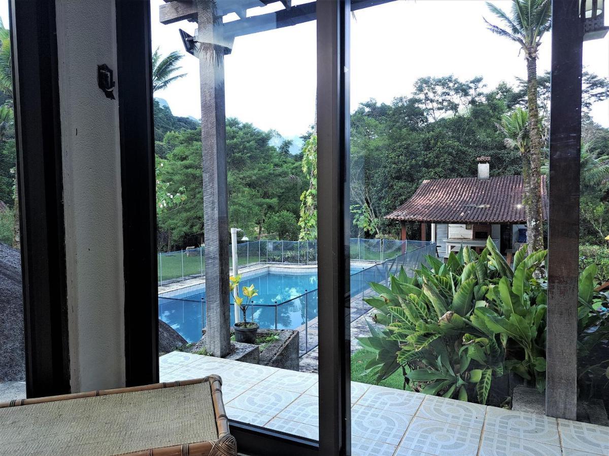 Paradisiaco, Piscina E Churrasqueira Em グアピミリム エクステリア 写真